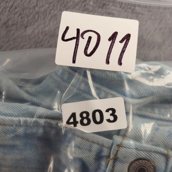 Abercrombie Jeans Womens 29 Light Wash 90s Straight High Rise Curve Love Y2K - Picture 10 of 10